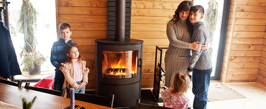 Morso Cast Iron Fireplace Insert Installation in Auburn, Washington