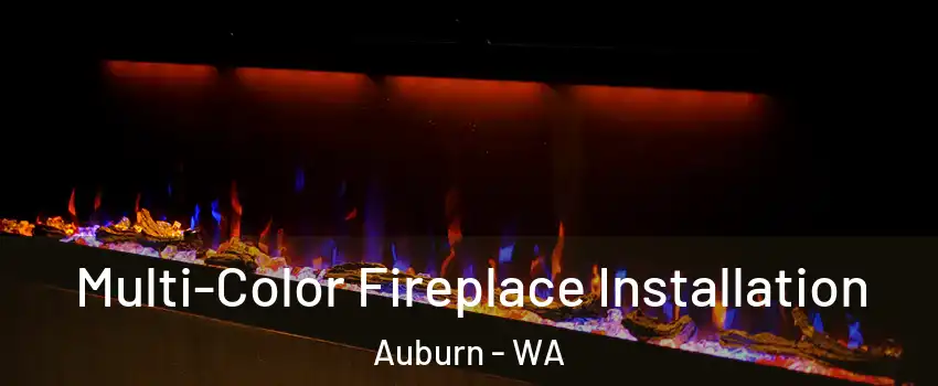  Multi-Color Fireplace Installation Auburn - WA